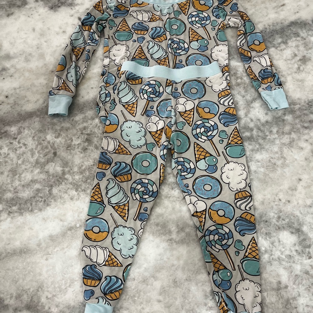 Little Sleepies Treats Print Two Piece